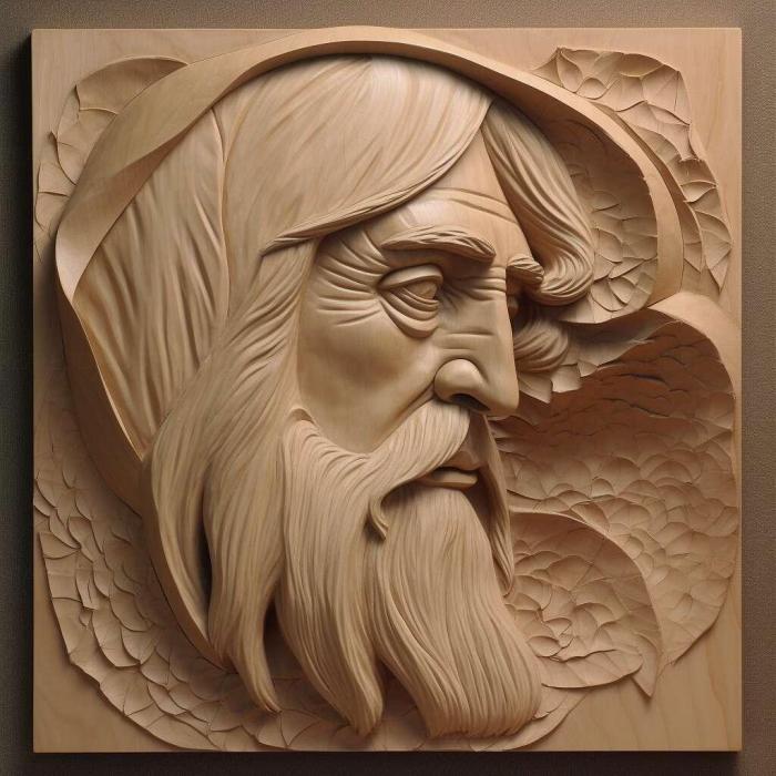 نموذج ثلاثي الأبعاد لآلة CNC 3D Art 